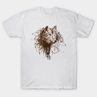 Wolf Hand Drawn T-Shirt